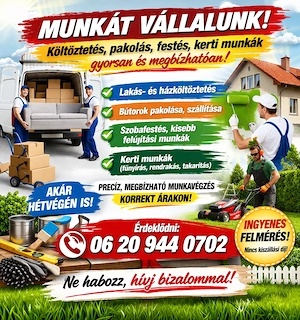 Ezer mester munkát vállal 