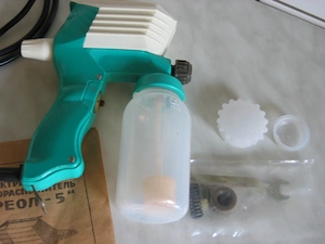 Régi elektromos festékszóró pisztoly eladó. - kép 2