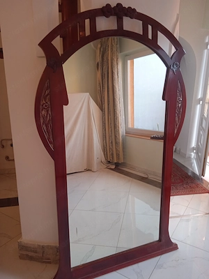 Szecessziós tükör eladó  - kép 6