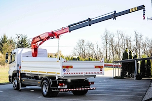 Mercedes - Benz Atego 1222 BlueTec4 - Billenőplatós - Darugémes teherautó EURO5 - kép 2