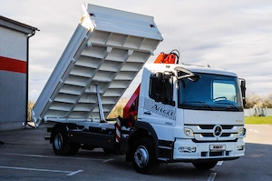 Mercedes - Benz Atego 1222 BlueTec4 - Billenőplatós - Darugémes teherautó EURO5 - kép 4