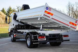 Mercedes - Benz Atego 1622 BlueTec5 - Billenőplatós - Darugémes teherautó EURO5 - kép 8