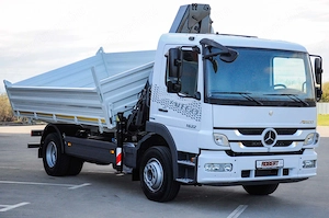 Mercedes - Benz Atego 1622 BlueTec5 - Billenőplatós - Darugémes teherautó EURO5 - kép 9