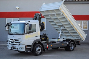 Mercedes - Benz Atego 1622 BlueTec5 - Billenőplatós - Darugémes teherautó EURO5 - kép 6