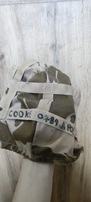 Eredet , háborús Desert DPM MK6 sisakhuzat eladó! - kép 3