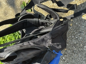 Túrazsák 60L, ill. kis túra hátizsák - kép 4