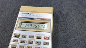 Sharp EL-530 tudományos számológép eladó - kép 2