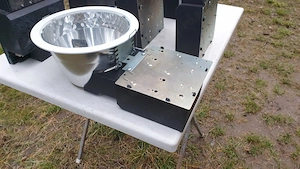 Tükrös-foncsoros lámpa eladó hobbi célra - kép 12