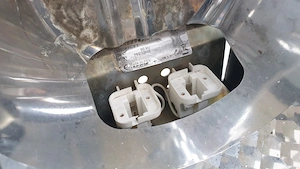 Tükrös-foncsoros lámpa eladó hobbi célra - kép 8