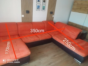 Eladó Hatalmas U alakú ülőgarnitúra - kép 8