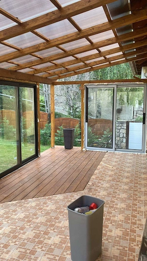 Kétszárnyú tolóajtós teraszajtó 180x200cm-es  - kép 14