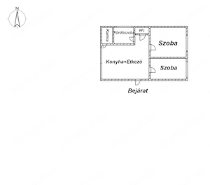 Nyíregyháza-Borbánya övezetében 2 szobás családi ház eladó! - kép 9