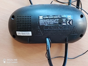 New One CR 100 ébresztőórás rádió, fekete  5000ft óbuda  személyesen óbudán lakcimemen vagy előre fi - kép 3