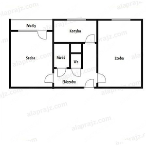 Zöldövezeti, 2 szobás, erkélyes, 52 nm-es lakás eladó! - kép 16