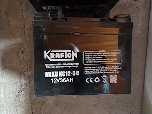 Akkumulátor kerekesszékbe, mopedbe - kép 2