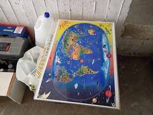 Stiefel kétoldalas, laminált könyökalátét, amely a Magyar Szent Korona országait ábrázolj 3000ft óbu - kép 6