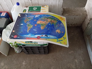 Stiefel kétoldalas, laminált könyökalátét, amely a Magyar Szent Korona országait ábrázolj 3000ft óbu - kép 5