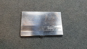 Fém névjegykártya tartó eladó - kép 2