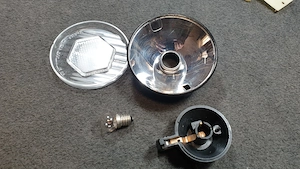 Kerékpár első lámpa eladó, 6V - 2,4W - kép 16