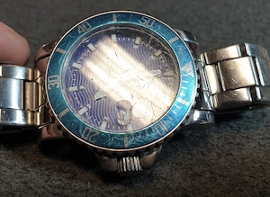 Bosch karóra eladó, karcos üvegű - kép 13