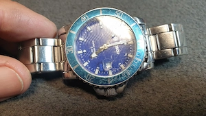 Bosch karóra eladó, karcos üvegű - kép 12