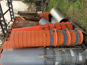 Eladó törmelékcsúszdacső,sittledobócső eladó - kép 2