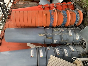 Eladó törmelékcsúszdacső,sittledobócső eladó - kép 3