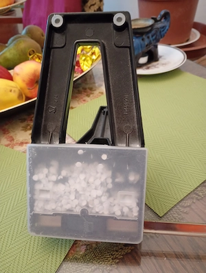 Sax Design 608 nagyteljesítményű lyukasztó 8000ft óbuda Nagy teljesítményű, könnyűfém testű, karos l - kép 3