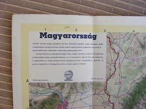 Térkép, 1943, Ritka, limitált kis számban készült,  centenáriumi 15000 engedménnyel - kép 2