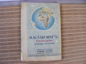 Térkép, 1943, Ritka, limitált kis számban készült,  centenáriumi 15000 engedménnyel - kép 4