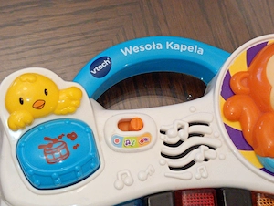 elado VTech Weso a Kapela (magyarul: Vidám Zenekar) néven ismert interaktív zenei készségfejlesztő j - kép 2