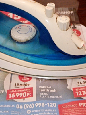 Alien  gőzölős vasaló 3000ft óbuda  személyes átvétel óbudán lakcimemen posta kizárolag előre fizeté