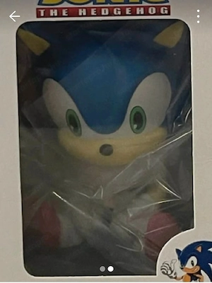 Sonic bólogató fejű telefontámasz - kép 2