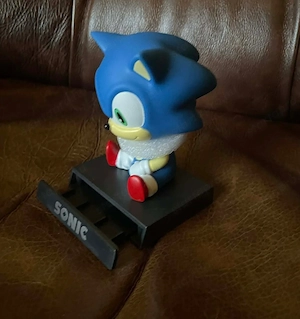 Sonic bólogató fejű telefontámasz