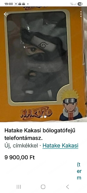 Bóllogató fejű telefontámasz - kép 2