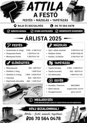Festés-mázolás-tapétázás - kép 2