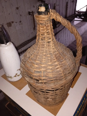 Eladó fonott demizson üvegballon 6000ft óbuda személyesen óbudán lakcimemen  - kép 2