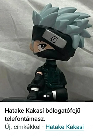 Bóllogató fejű telefontámasz