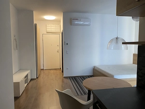 Bp., XI., újépítésű Budapart lakóparkban kiadó IKEA bútorokkal berendezett stúdiólakás - kép 4