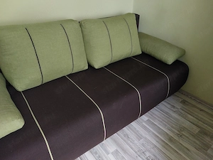 Kanapé bonellrugós, nyitható,ágyneműtartós - kép 2