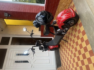 Elektromos Chopper citycoco motor scooter roller