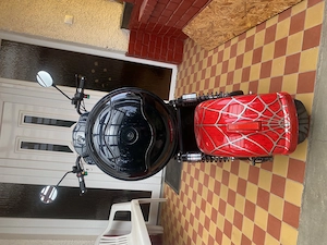 Elektromos Chopper citycoco motor scooter roller - kép 2