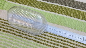 Hajólámpa búra eladó, ovális