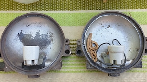 Kerek hajólámpa eladó, 2db - kép 5