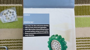 Műanyag húsdaráló, gyümölcsdaráló eladó - kép 9