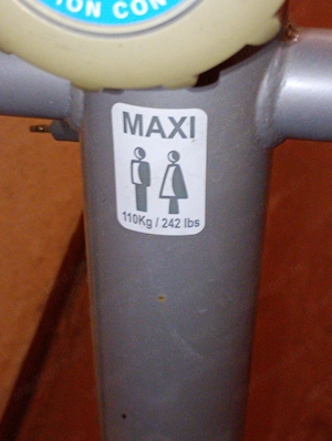 Domyos VE 480 elliptikus tréner  30000ft óbuda  Eladó a képen látható Domyos VE 480 elliptikus tréne - kép 6