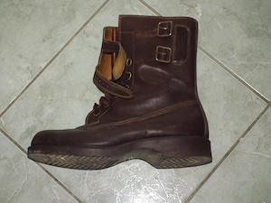 Alig használt magyar katonai bakancs surranó 42 -es (nr.13) - kép 6