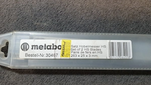Metabo 263x25x3 gyalukés eladó