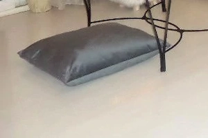 Ezüst-Szürke ÜLŐ Párna   Ülőke   Puff, nagy 60 x 60 cm