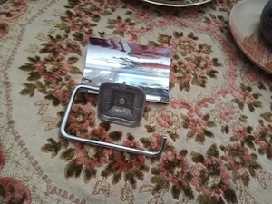 rozsdamentes wc papír tartó 3000ft óbuda személyes átvétel óbudán lakcimemen hétvégén előre fizetés  - kép 2